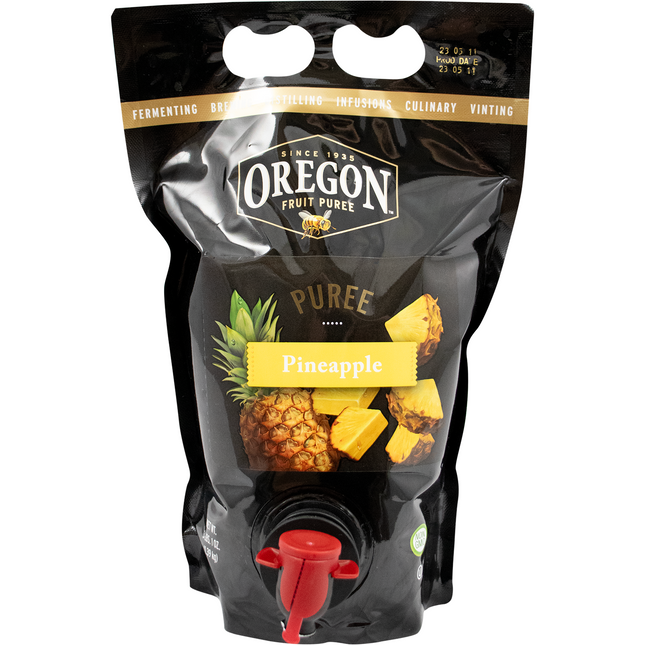 Oregon Fruit Puree - Pineapple - 1.5L Pouch
