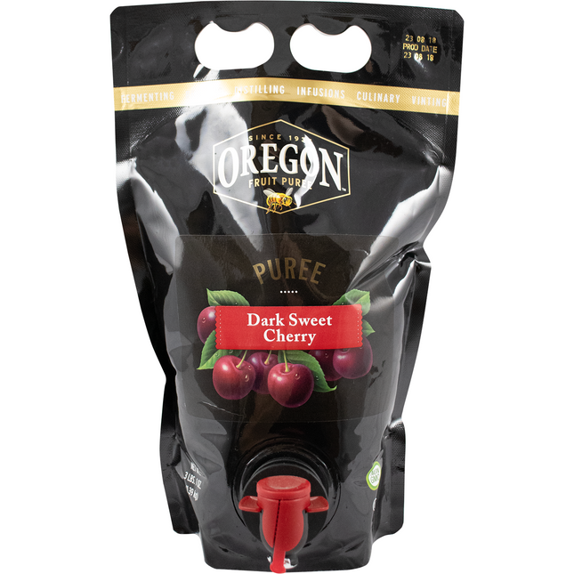 Oregon Fruit Puree - Dark Sweet Cherry - 1.5L Pouch