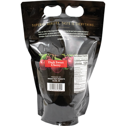 Oregon Fruit Puree - Dark Sweet Cherry - 1.5L Pouch