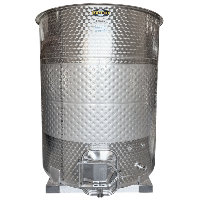 Speidel 1600L, 1200mm Diameter KO Red Fermenation and Tipping Tank