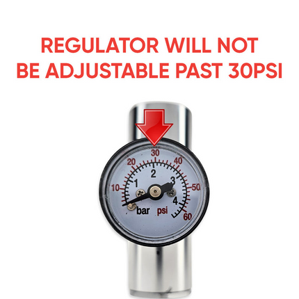 Duotight Mini CO2 Regulator - 6.35mm (1/4)