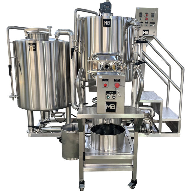 MB - Cold Water Solventless Extraction System & Filter Cart - 93 Gal