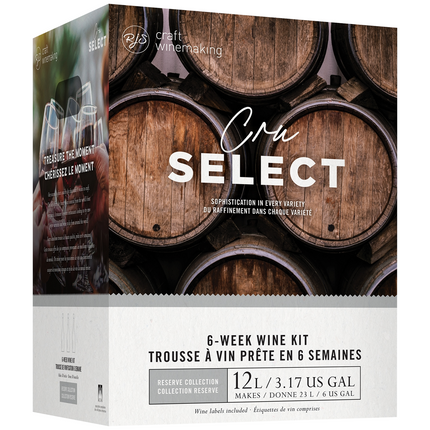Wine Kit - RJS Craft Winemaking - Cru Select - Australia Style Cabernet Sauvignon