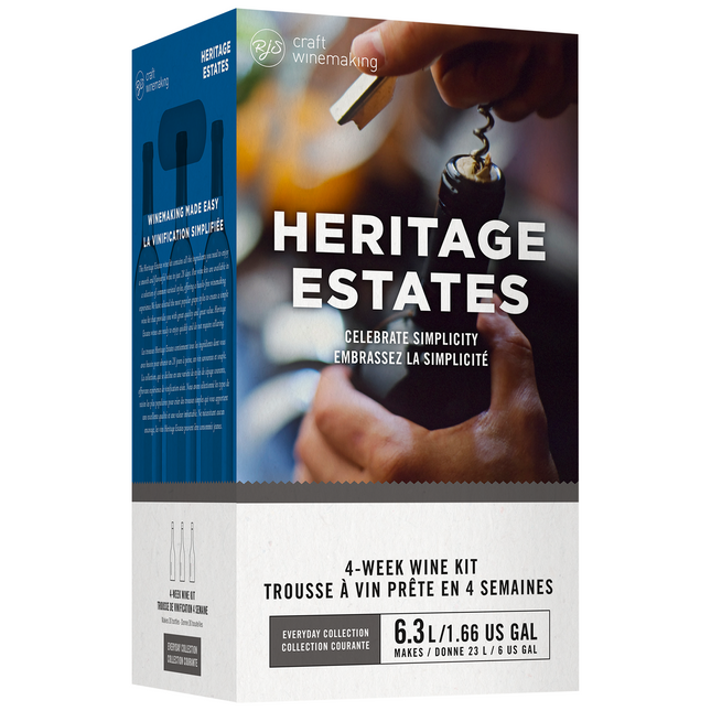 Wine Kit - RJS Craft Winemaking - Heritage Estates - Sauvignon Blance - 2-pack