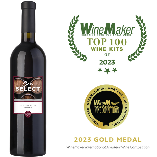 Wine Kit - RJS Craft Winemaking - Cru Select - Italy Style Valpola