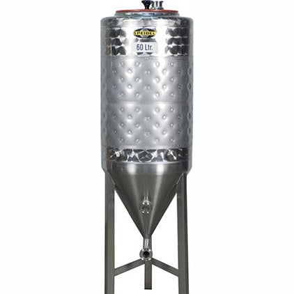 16 gal (60 L) Speidel Stainless Conical Jacketed Fermentation Tank - USED REFURBISHED