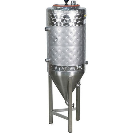 16 gal (60 L) Speidel Stainless Conical Jacketed Fermentation Tank - USED REFURBISHED