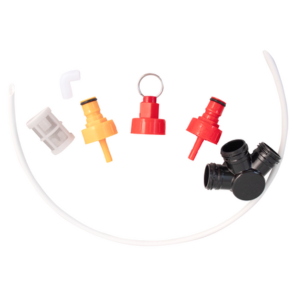 PCO38 Hydra Tapping Head Kit - Includes Silicone Elbow, Tube, PRV, Carbonation Caps, Filter
