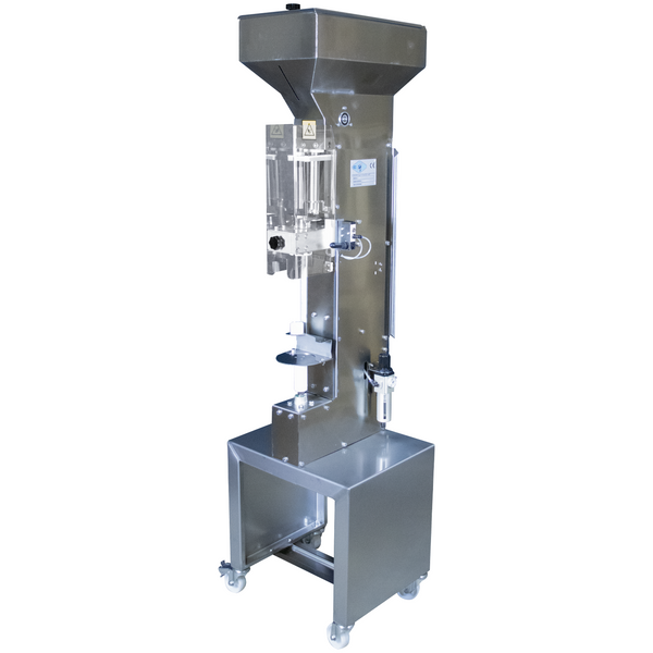 Pneumatic Bottle Corker | Hopper | Rolling Base | P12 | MEP