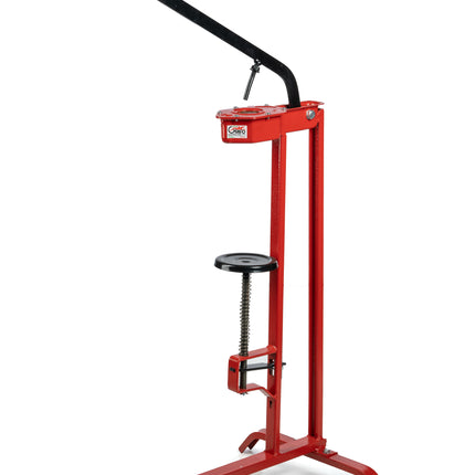 Grifo - Italian Floor Corker w/ Removable Back Leg - Chrome Jaws