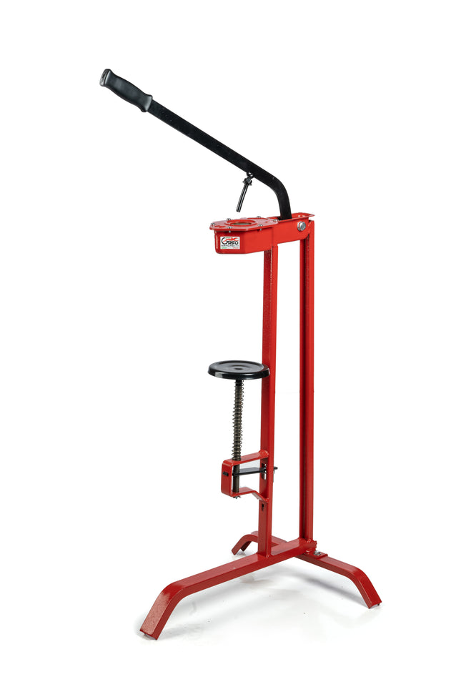 Grifo - Italian Floor Corker w/ Removable Back Leg - Chrome Jaws