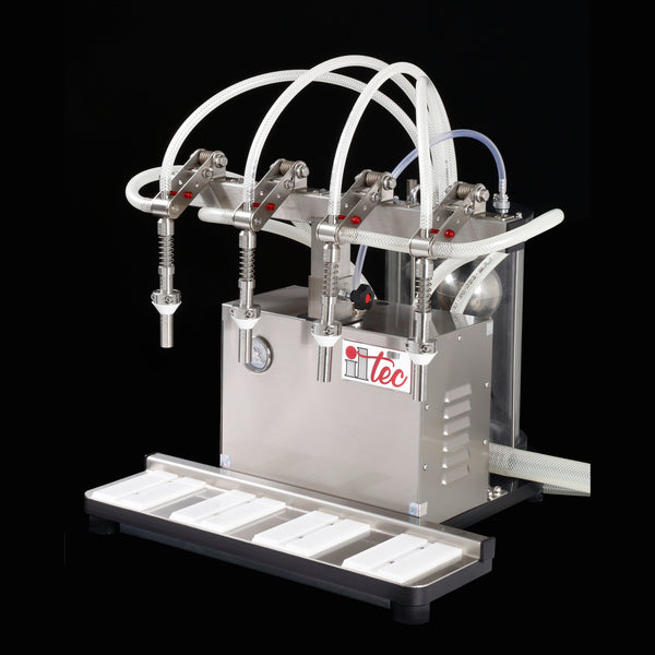 ILTEC Ultrafiller 4 | Vacuum Bottle Filler | 4 Spout | 110V