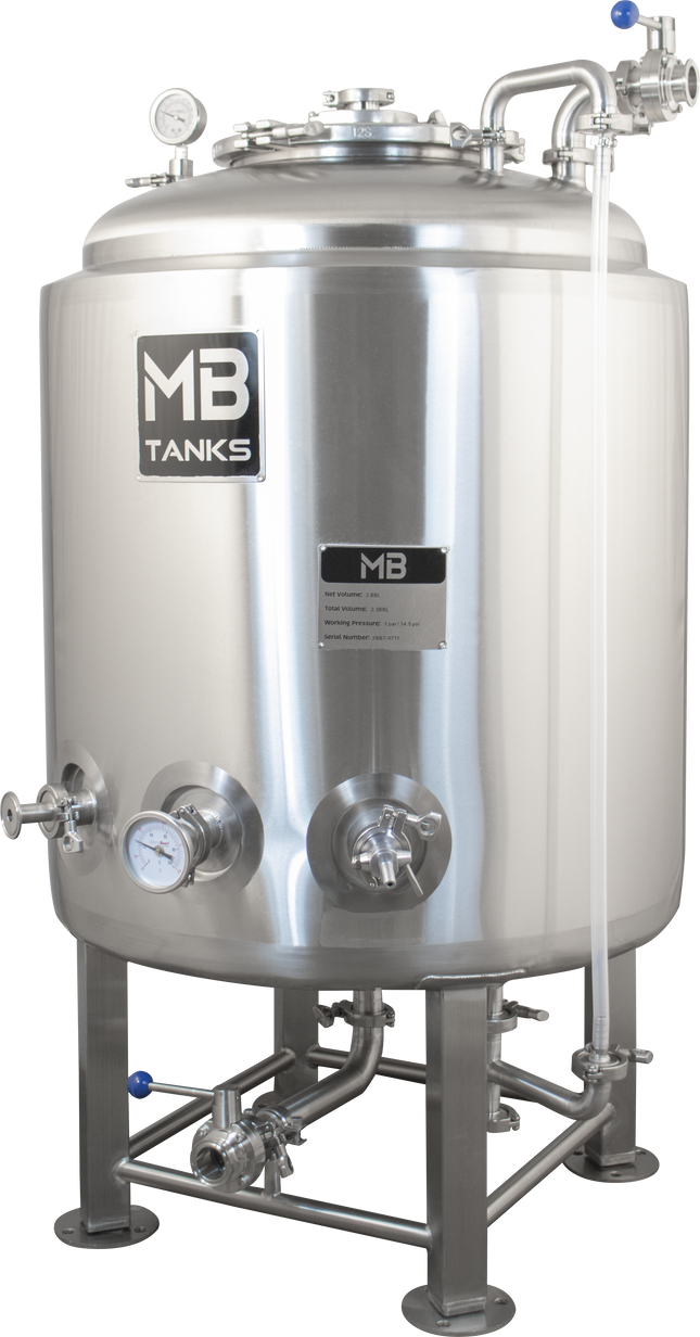 MB - Pro Brite Tank - 2 bbl (Jacketed) - V3