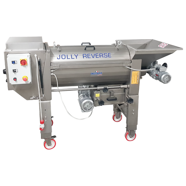 EnoItalia - Jolly 60 Reverse Crusher Destemmer w/ Cleaning System - PLACEHOLDER