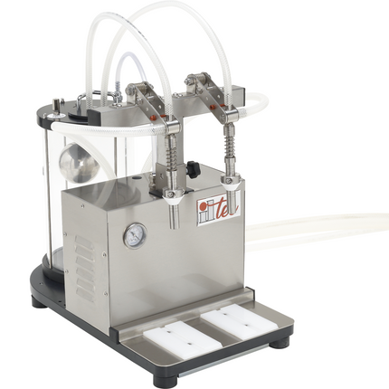 ILTEC Ultrafiller 2 - Vacuum Bottle Filler - 2 Spout (Pneumatic)