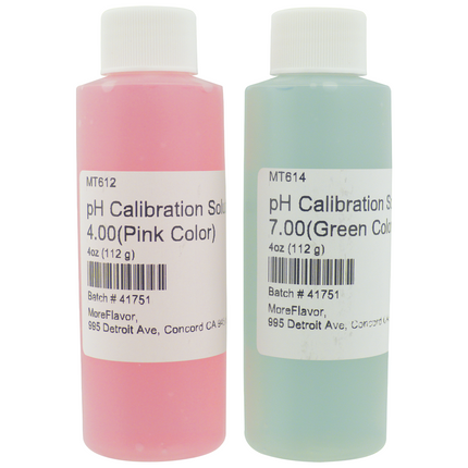 pH Calibration Solutions (4.00 & 7.00)