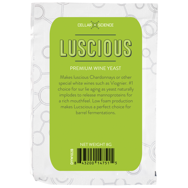 CellarScience - Dry Wine Yeast - Luscious - PLACEHOLDER