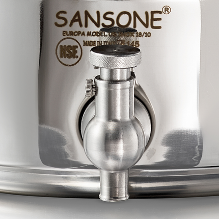 Sansone Stainless Fusti Tank - Europa-AQ Model - Water Dispenser w/ Stand and Tap - 5L - PLACEHOLDER