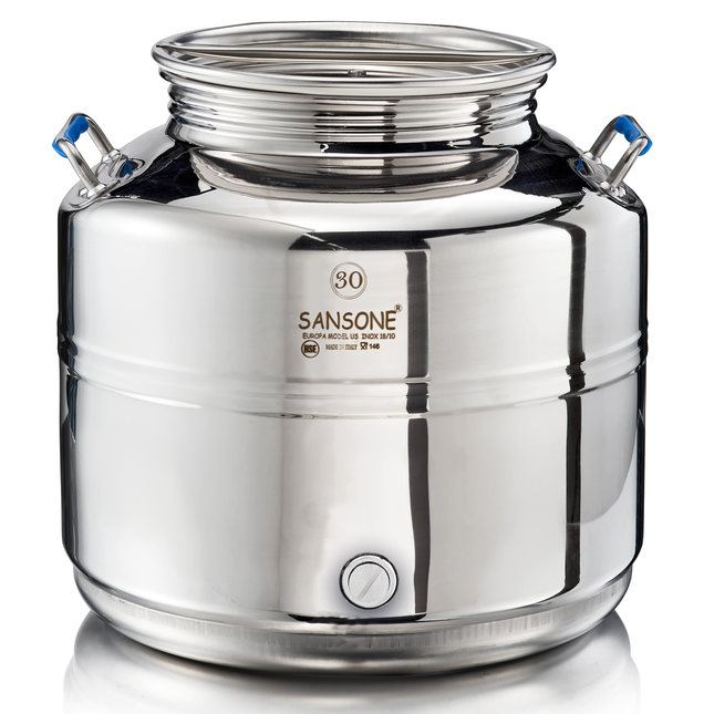 Sansone Stainless Fusti Tank - Europa-AQ Model - Water Dispenser - 50L - PLACEHOLDER