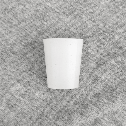 Silicone Stopper / Bung - 17.5mm x 22.5mm - With Hole