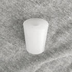 Silicone Stopper / Bung - 17.5mm x 22.5mm - With Hole