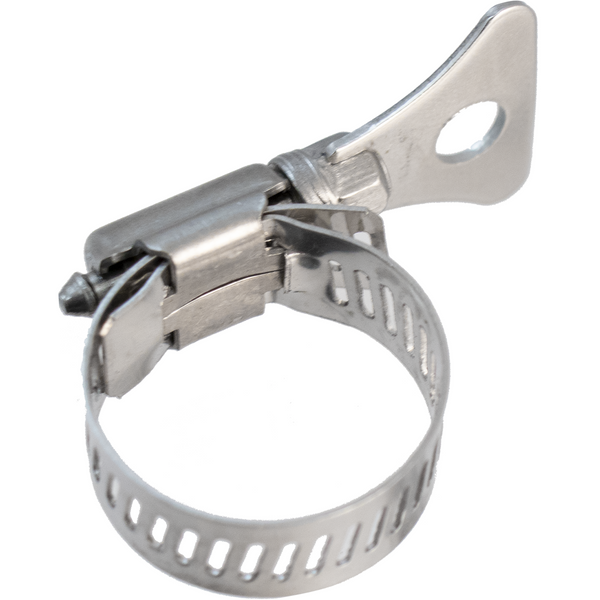 KOMOS® | Stainless Butterfly Hose Clamps | 1/2 in. to 1 in. | 10-Pack
