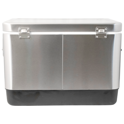 KOMOS Stainless 2 Tap Jockey Box - Front Entry