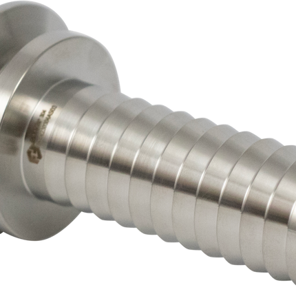 ForgeFit - 1.5 in. T.C. to 1 in. Long Barb Hose End G2