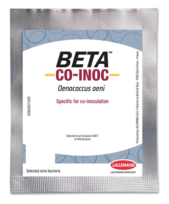 Dry Malolactic Wine Bacteria - BETA CO-INOC - 25 hL (660 gal) Dose