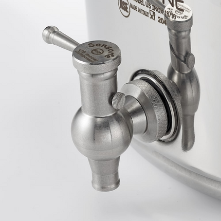 Sansone 316 Stainless Fusti Water Tap - 1/2 in. BSP - PLACEHOLDER