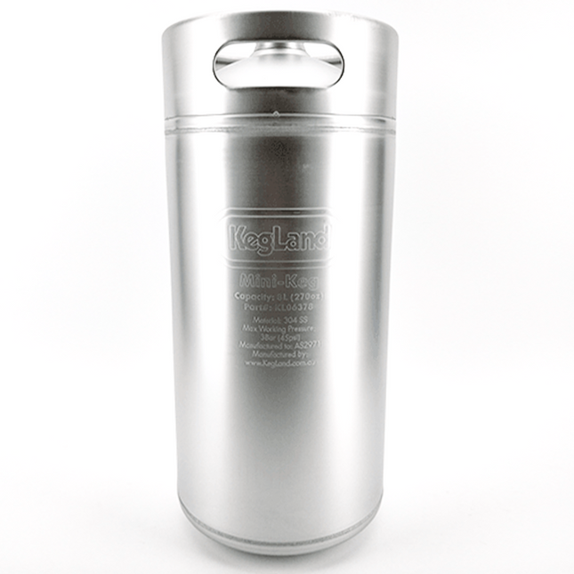 KegLand Mini Keg - Low2 - 8L