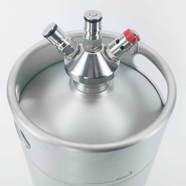KegLand Mini Keg - Ball Lock Tapping Head - Low2