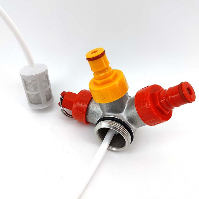 KegLand Mini Keg - Low Profile Ball Lock Tapping Head Kit - Low2