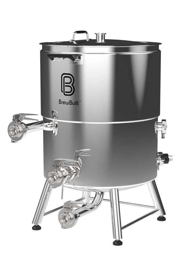 BrewBuilt Bottom Drain Boil Kettle - Jacketed with Tangential Inlet - PLACEHOLDER