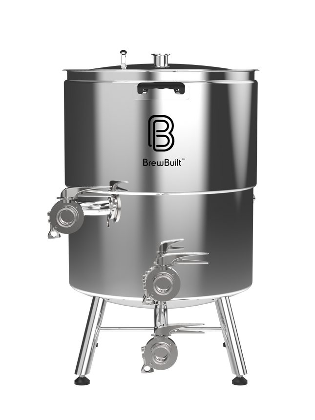 BrewBuilt Bottom Drain Boil Kettle - Jacketed with Tangential Inlet - PLACEHOLDER