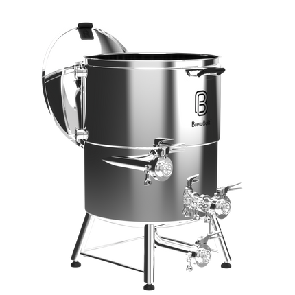 BrewBuilt Bottom Drain Boil Kettle - Jacketed with Tangential Inlet - PLACEHOLDER