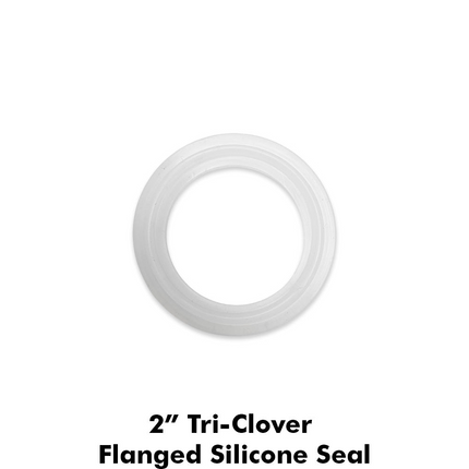 2 in. T.C. Clamp Gasket - Flanged - Silicone