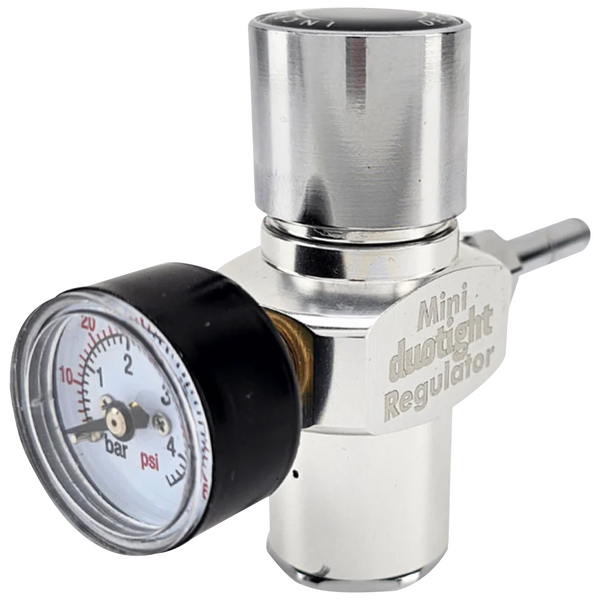 Duotight Mini CO2 Regulator | 16g & 74g Cartridge Compatible | 6.35mm Duotight Compatible