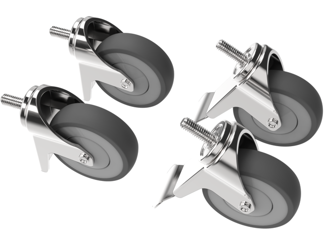 BrewBuilt X-Series Uni Conical - Caster Kit - V2