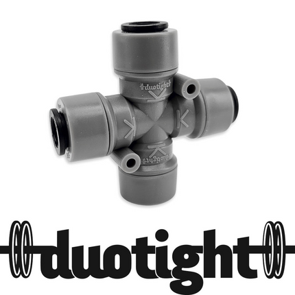 Duotight - 8mm (5/16) Cross Adapter / Splitter