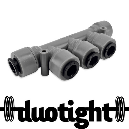 Duotight - 8mm (5/16) 5-Way Multi-Tee