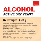 Angel Yeast - Dry Yeast - TT (Red Label) - 500 g