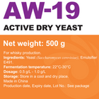 Angel Yeast - Dry Yeast - AW-19 - 500 g