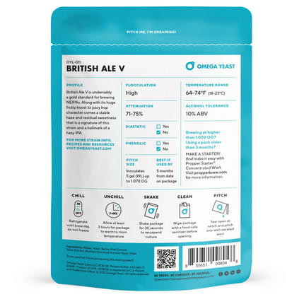 Omega Yeast - British Ale V