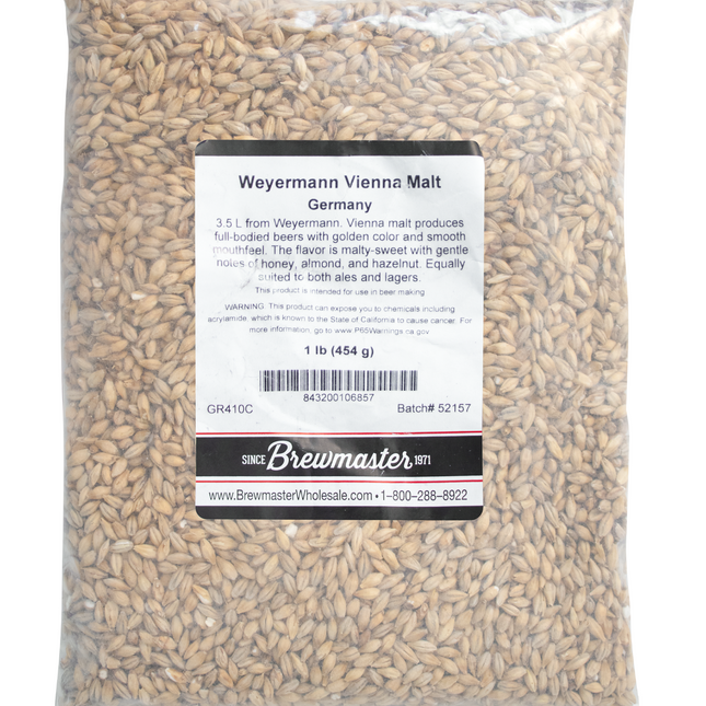 Malt - German Vienna - Per Lb (Showroom Only)