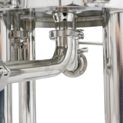 BevBright Stainless Steel Lenticular Filter Housing - 12 in. - 1 High