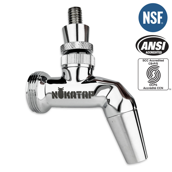 NukaTap® Stainless Steel Beer Faucet | Forward Sealing