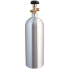 5 lb CO2 Tank | Premium Aluminum | New | CGA320 Valve | US DOT Approved