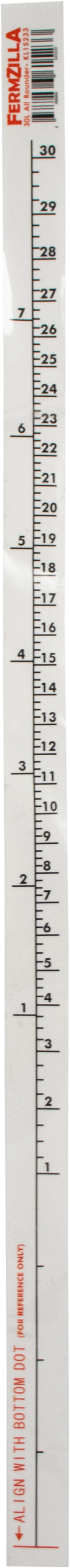 FermZilla - All Rounder Easy-Grip Pressure Fermenter - 30L - Graduation Sticker