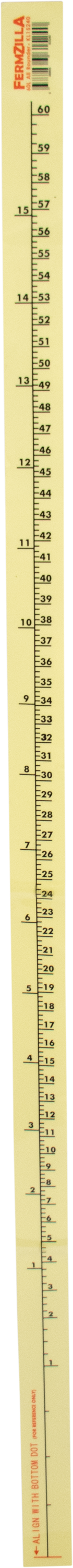 FermZilla - All Rounder Easy-Grip Pressure Fermenter - 60L - Graduation Sticker